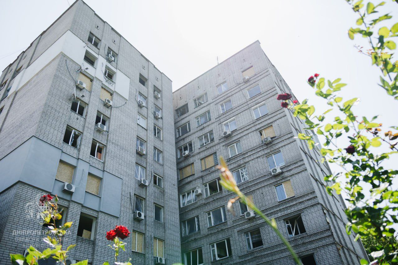 Ракетний удар по Дніпру