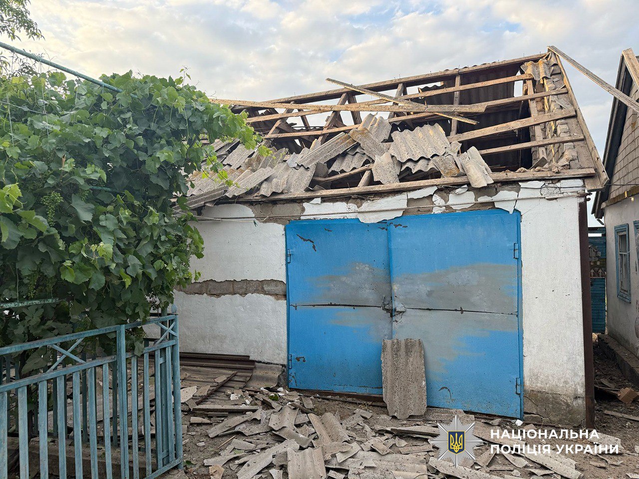 Обстрелы Запорожской области