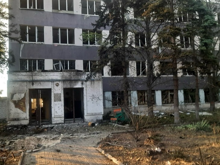 Удар шахедами по транспортной компании Деливери