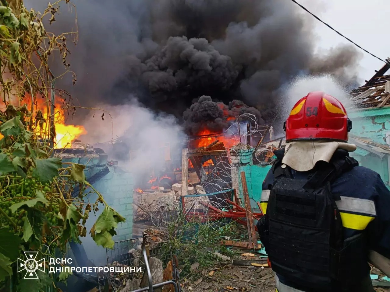 Наслідки атаки БпЛА на Кам'янське Дніпропетровщини