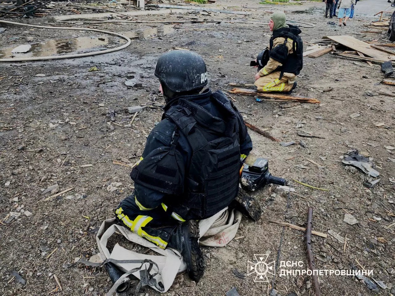 Наслідки атаки БпЛА на Кам'янське Дніпропетровщини