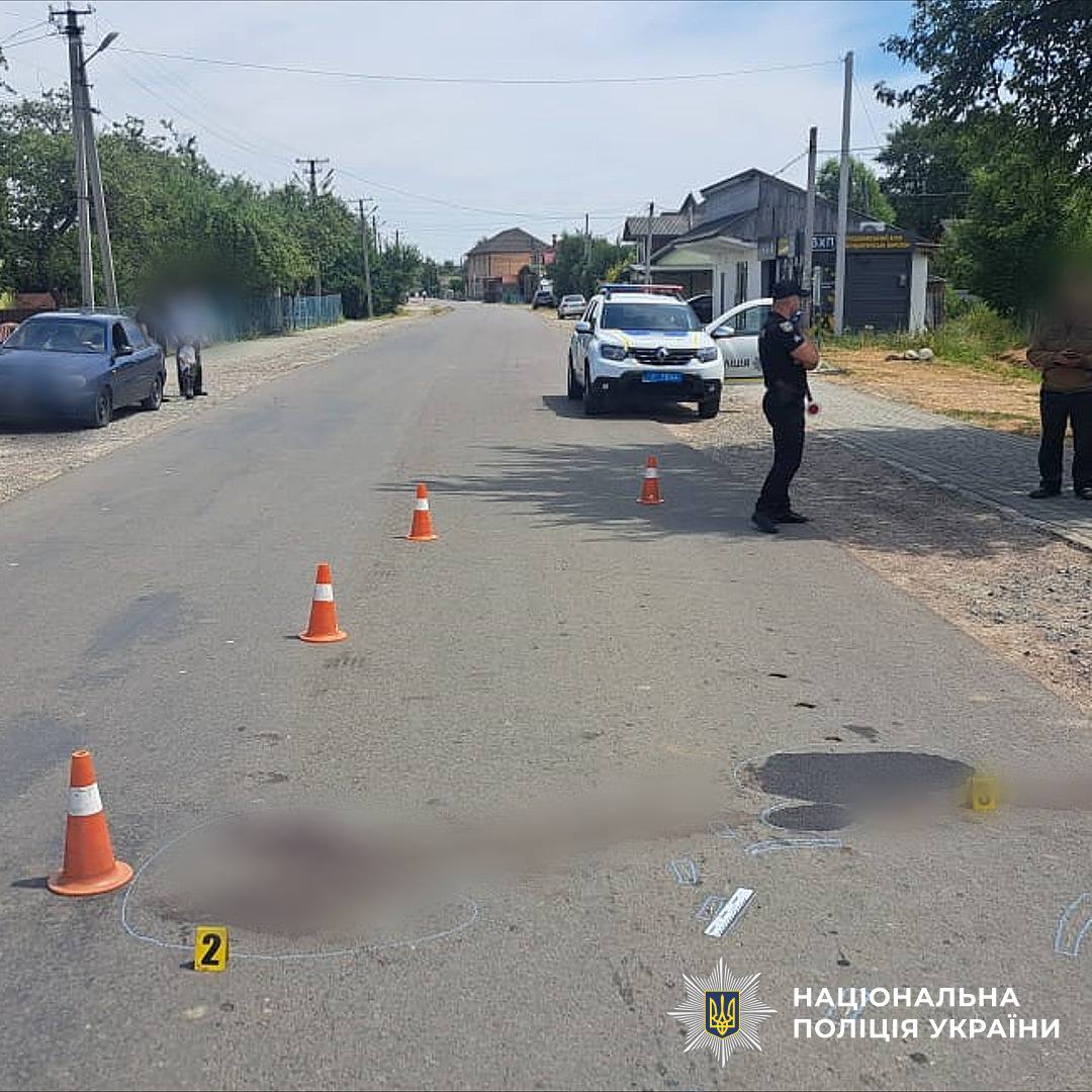 Автомобіль після дорожньо-транспортної пригоди на Івано-Франківщині, липень 2025 року