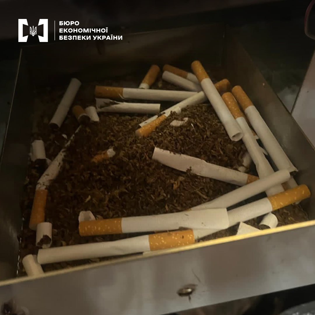 нелегальне виробництво сигарет