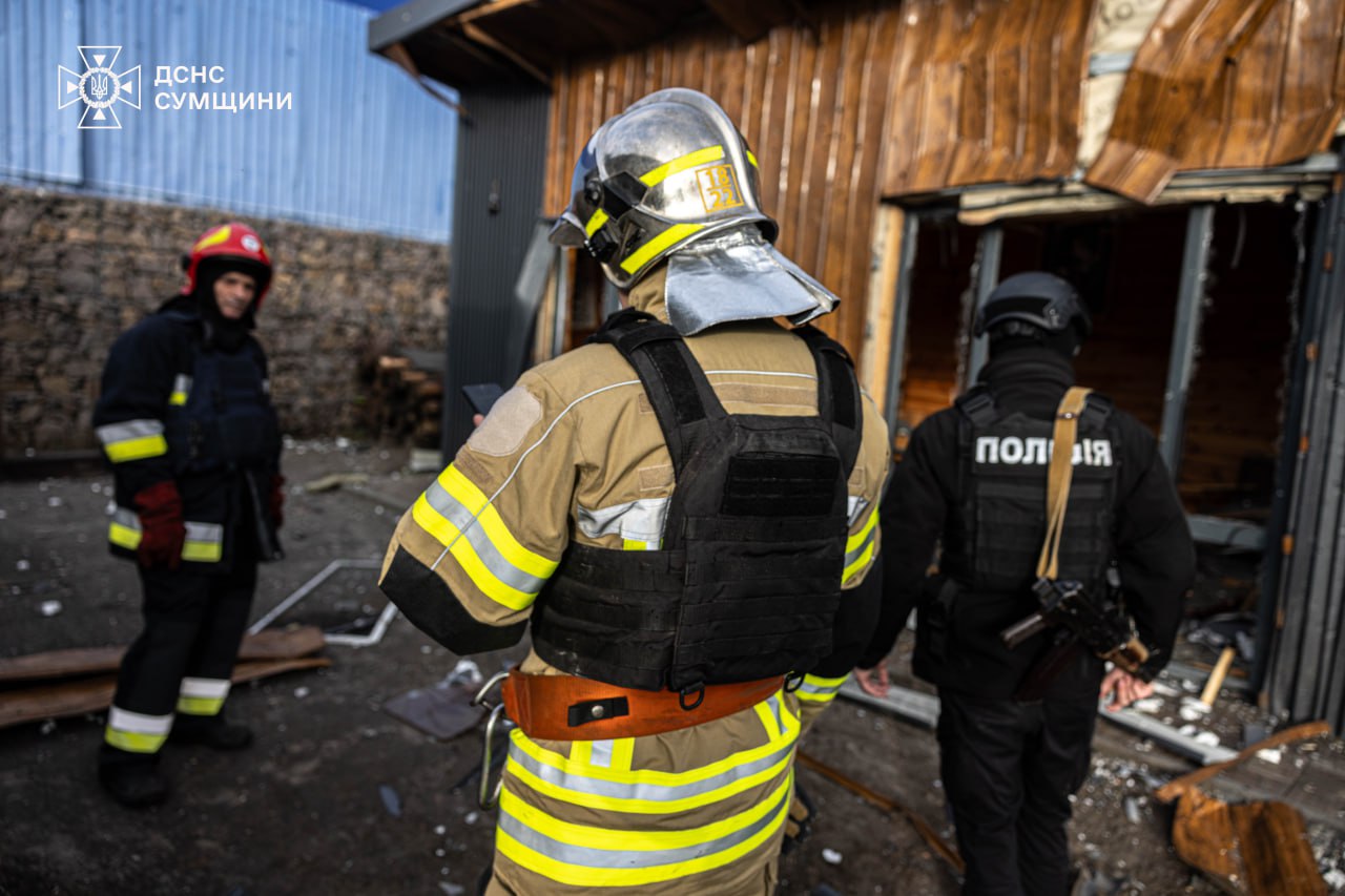 Врагу атаковал Сумы