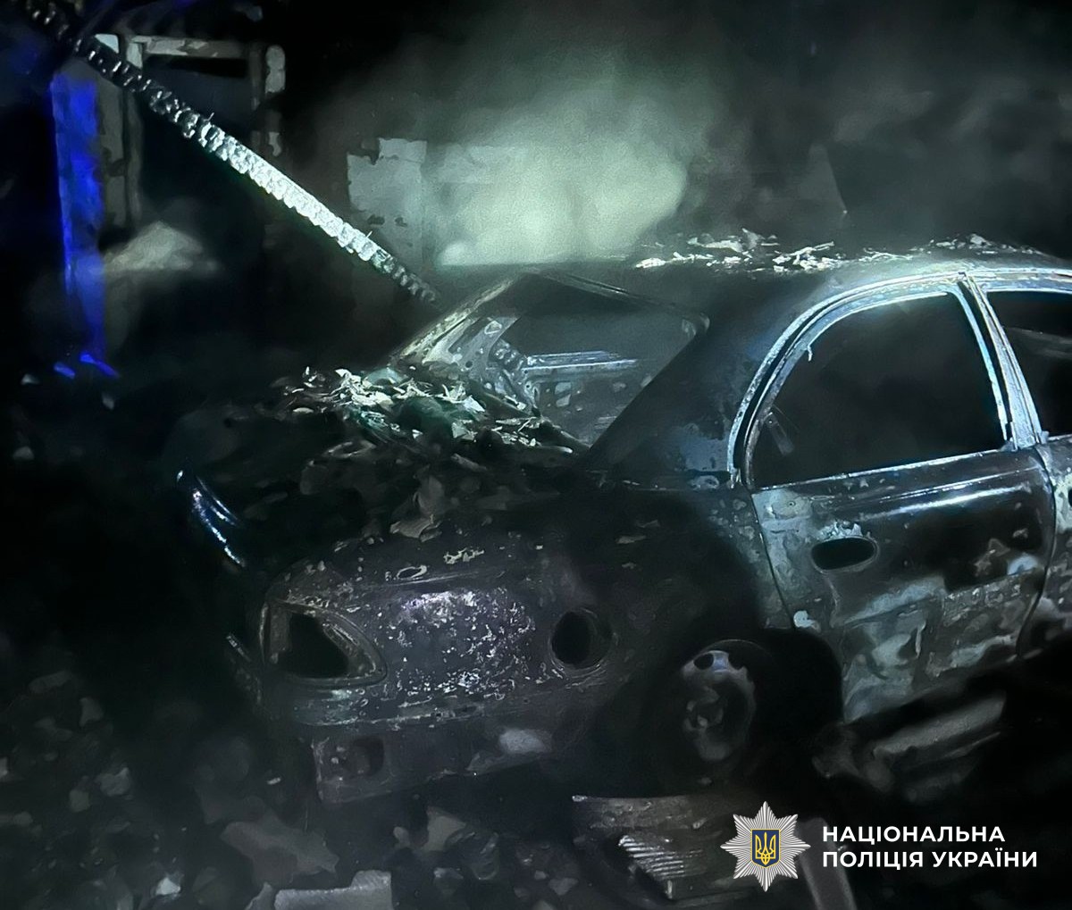 В Кировоградской области мужчина поджег авто знакомого