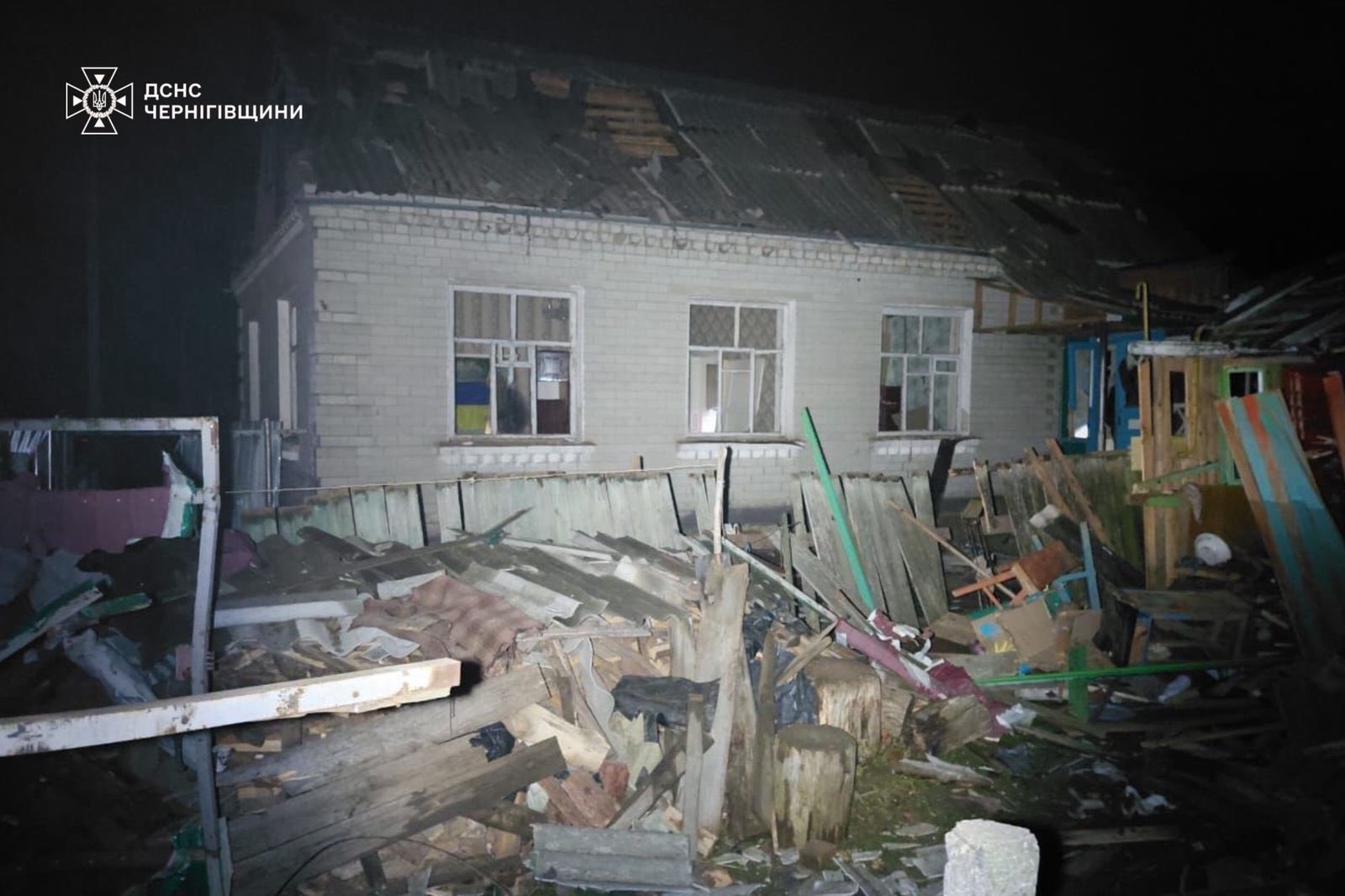 Россияне попали дронами по городу на Черниговщине