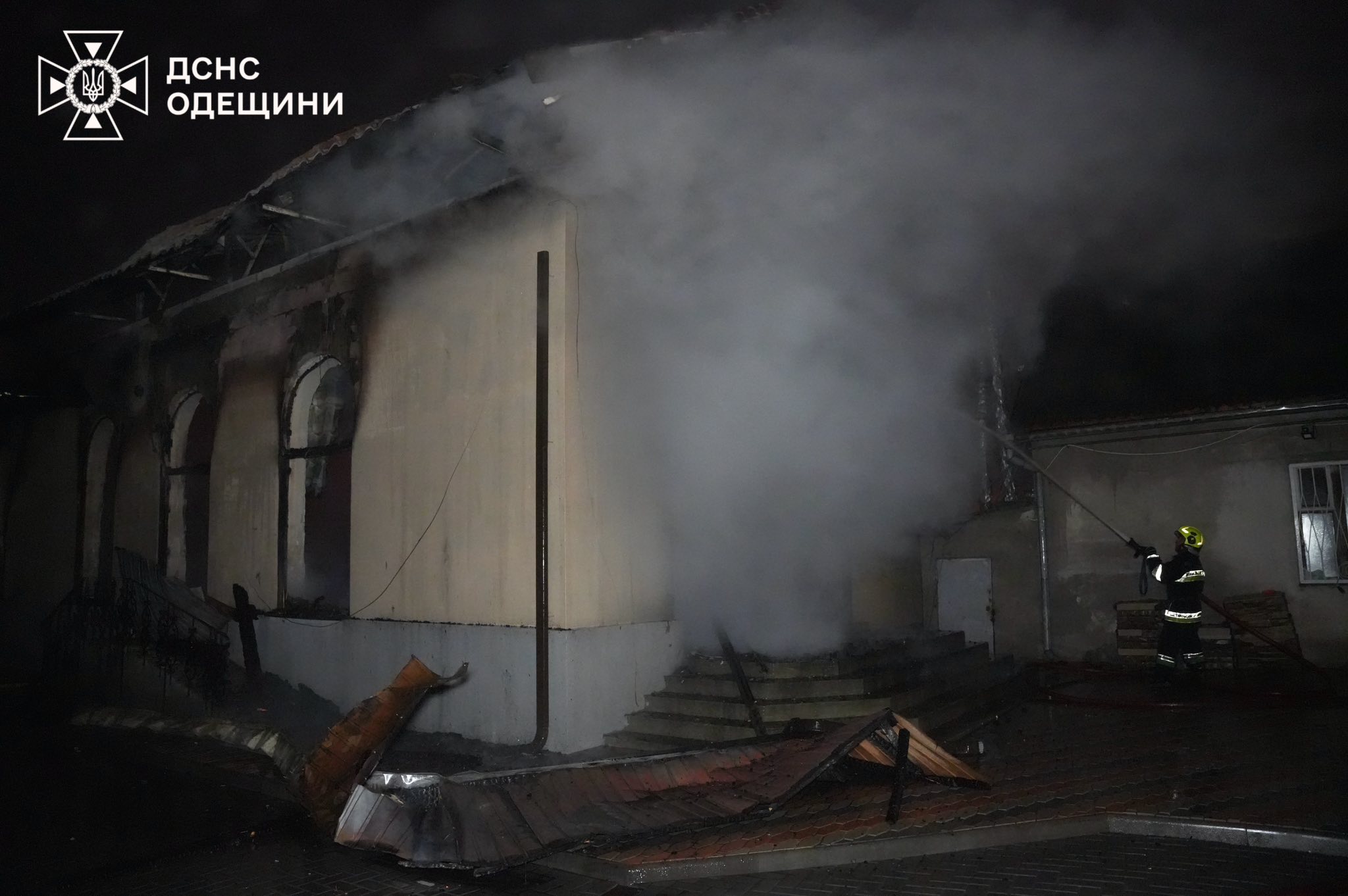 масштабна пожежа в Одесі 9 листопада