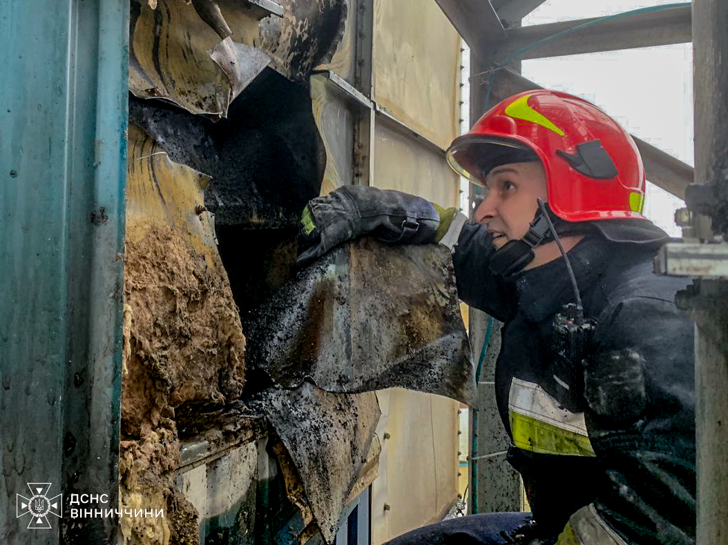 пожежа на Вінниччині 10 листопада