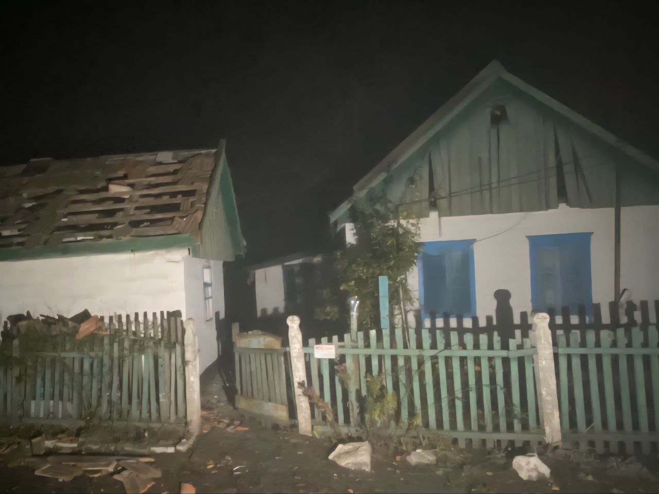 Последствия обстрелов в Днепропетровской области 5 ноября