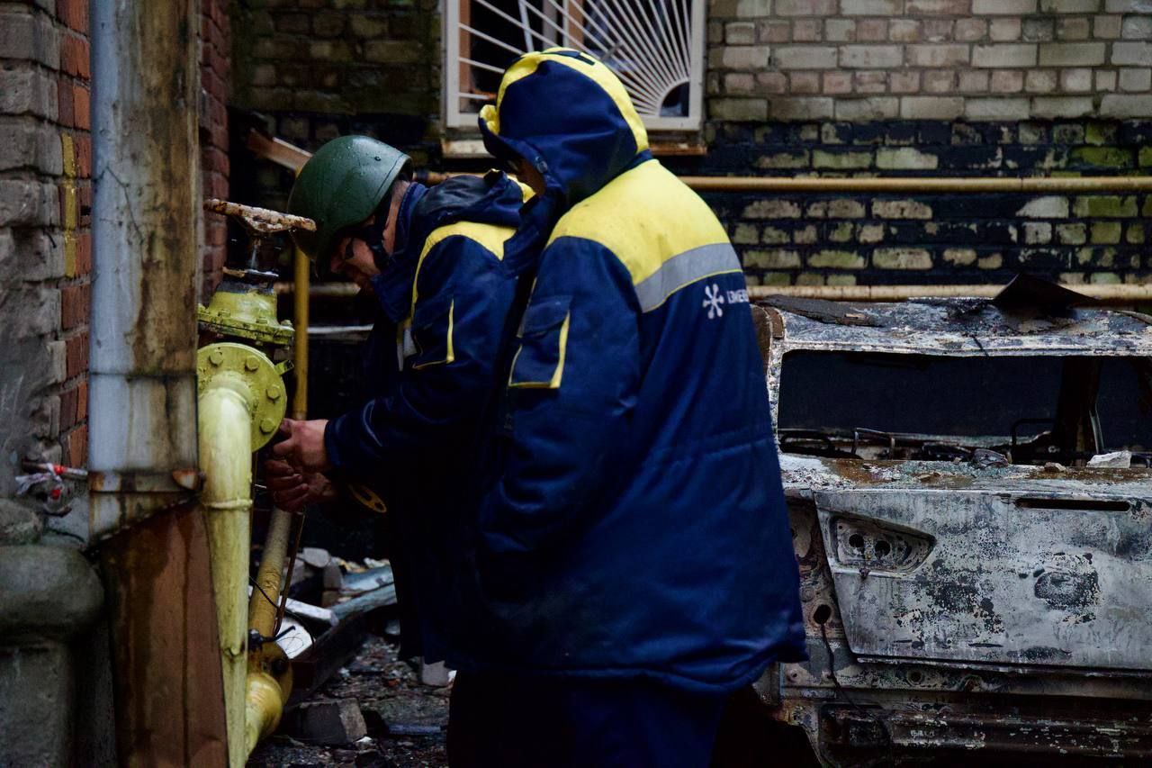 Массированная атака на Днепропетровщину