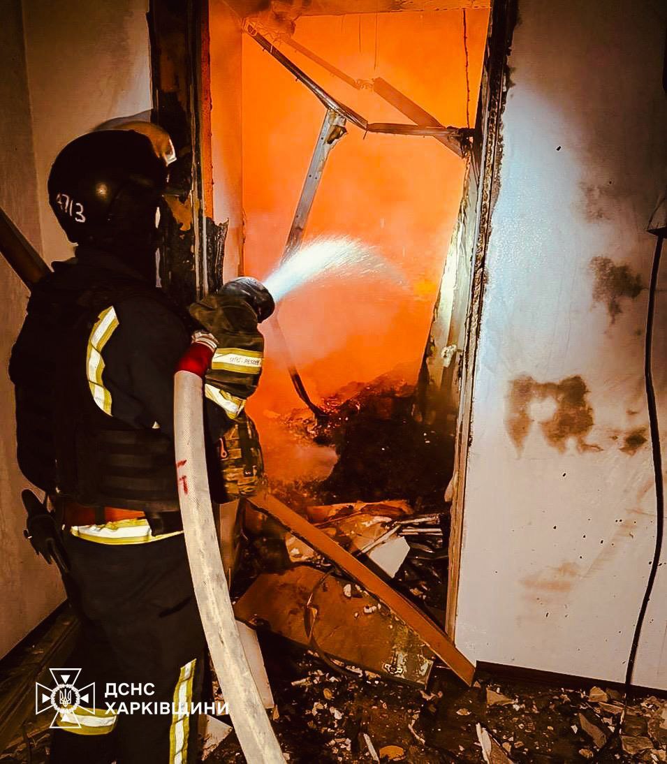 Россияне ночью атаковали ферму в Харьковской области