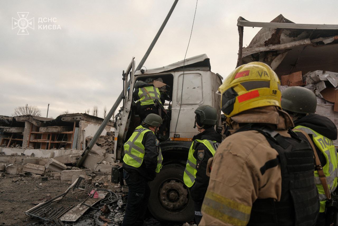 Российская атака на Киев