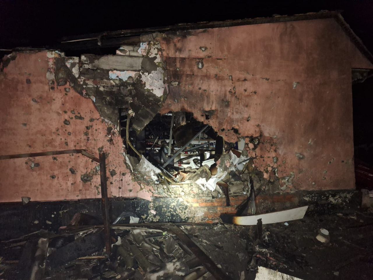 Удары по Днепропетровщине 27 ноября