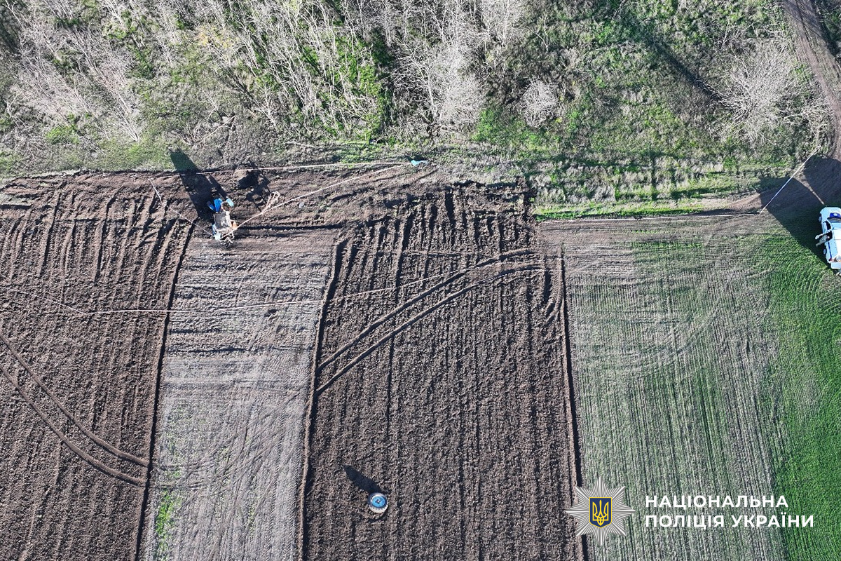 В Николаевской области обезвредили еще одну мину вблизи места, где взорвался трактор
