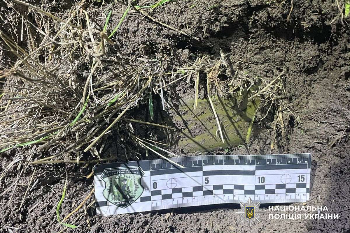 В Николаевской области обезвредили еще один боеприпас вблизи места, где тракторист наехал на мину