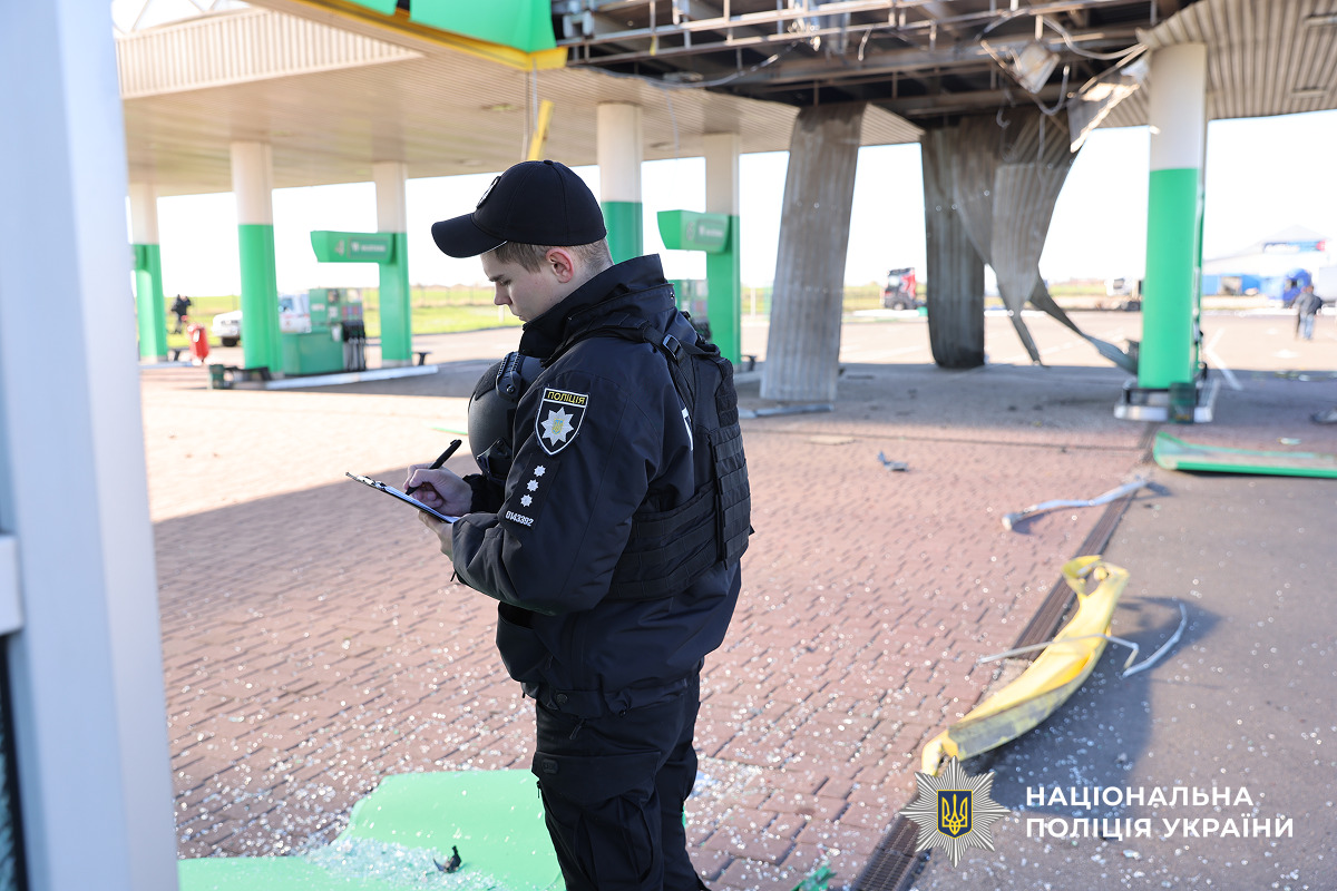 Удар баллистикой по Николаеву 1 ноября