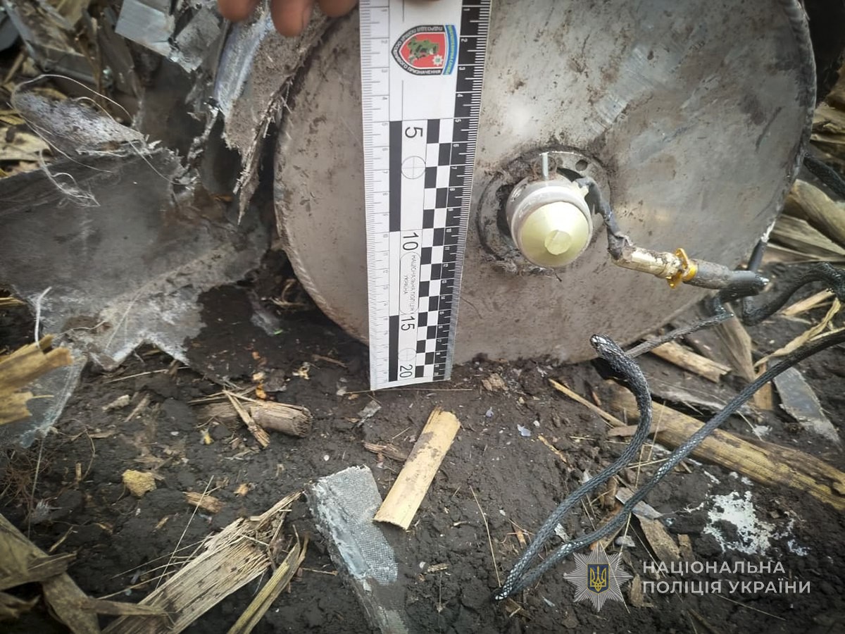 В Сумской области во время полевых работ нашли российский ударный беспилотник