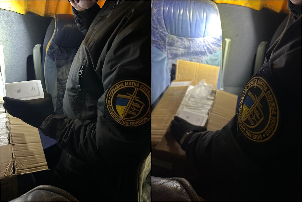 На Львівщині у рейсовому автобусі знайшли 150 зовнішніх акумуляторів Apple на 600 тис. грн
