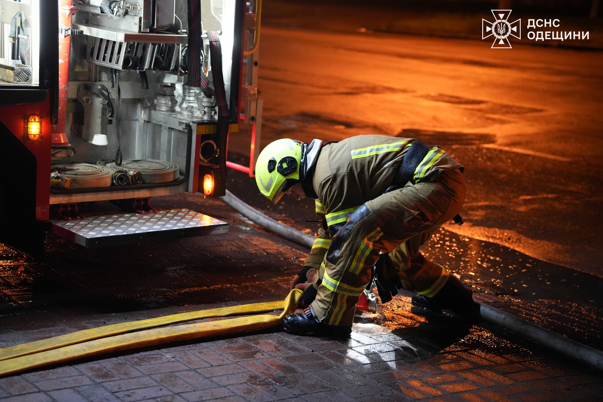 В Одессе произошел пожар