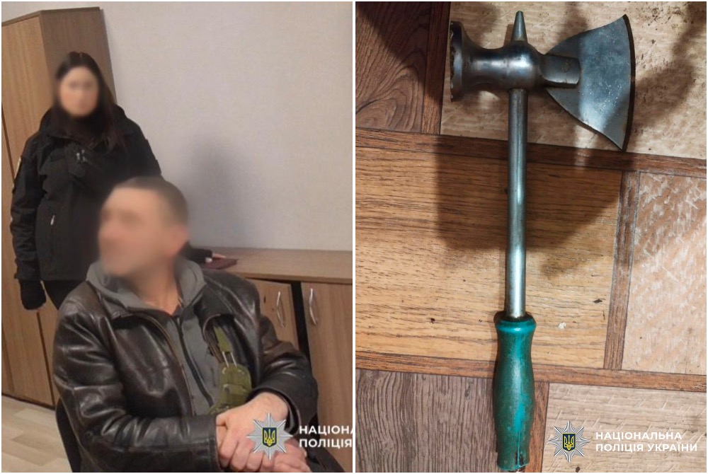У Києві чоловік травмував кухонним тесаком свого 10-річного сина