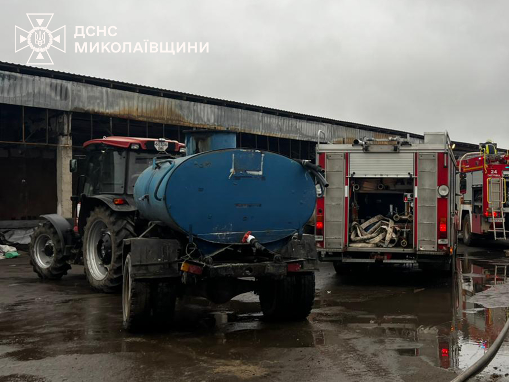 В Николаевской области произошел масштабный пожар