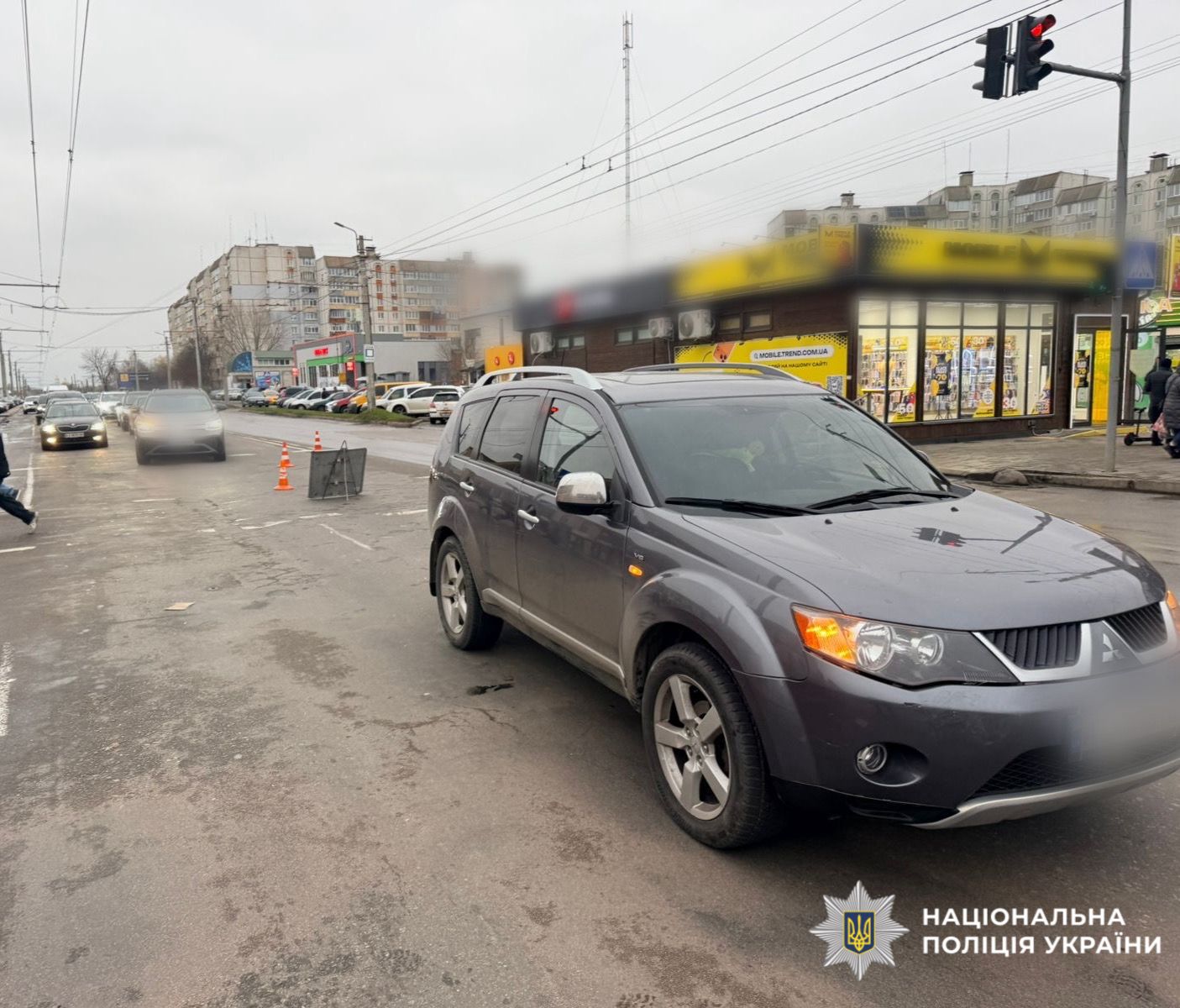 На Київщині водій збив на переході чотирьох дітей та жінку