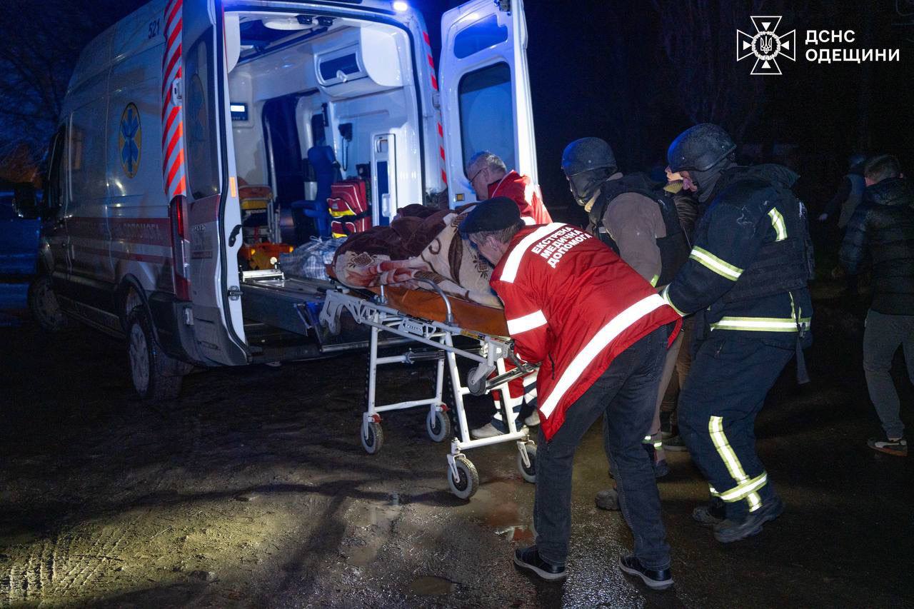 Атака на Одессу 4 декабря 2025