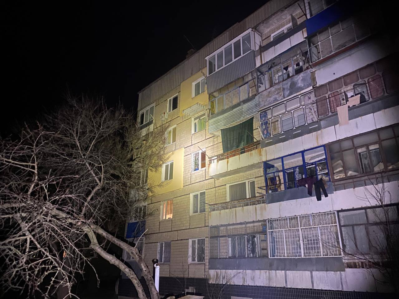 Последствия обстрелов в Днепропетровской области