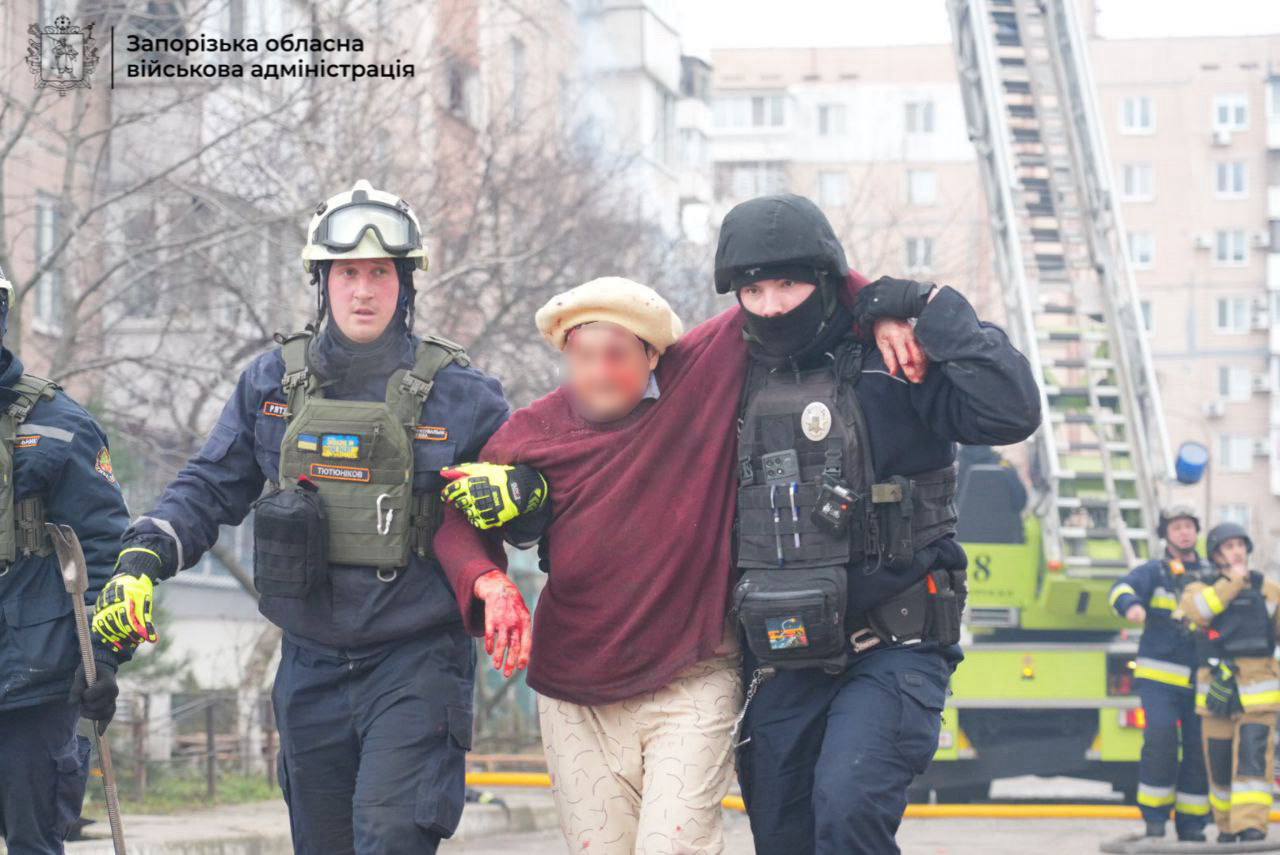 Авиаудары по Запорожью и Запорожскому району: известно о 26 пострадавших