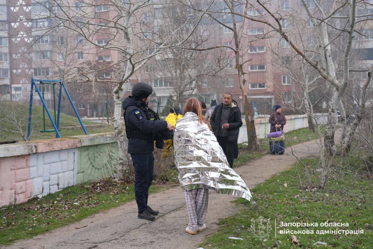 Удары по Запорожью и Запорожскому району