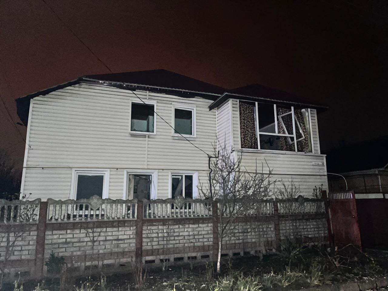 Ночная атака дронов на Черкассы.