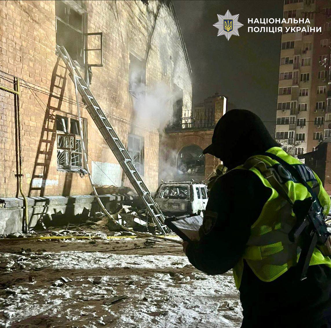 Масштабная атака на Киев