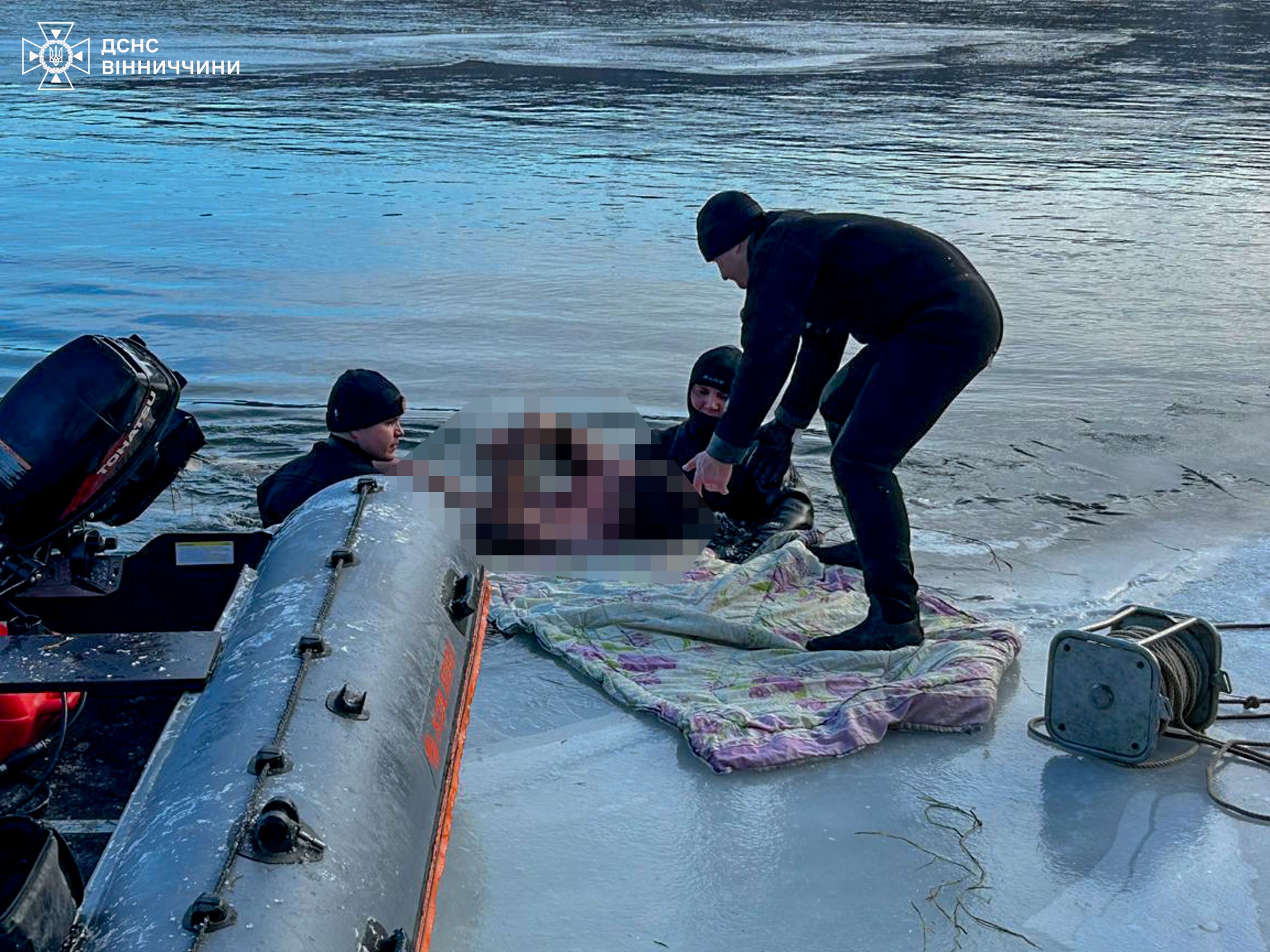 В Винницкой области водолазы нашли тело мужчины, который утонул в реке