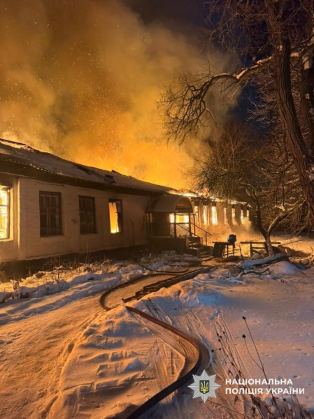 На Черниговщине горел центр социальной адаптации: неизвестна судьба трех человек