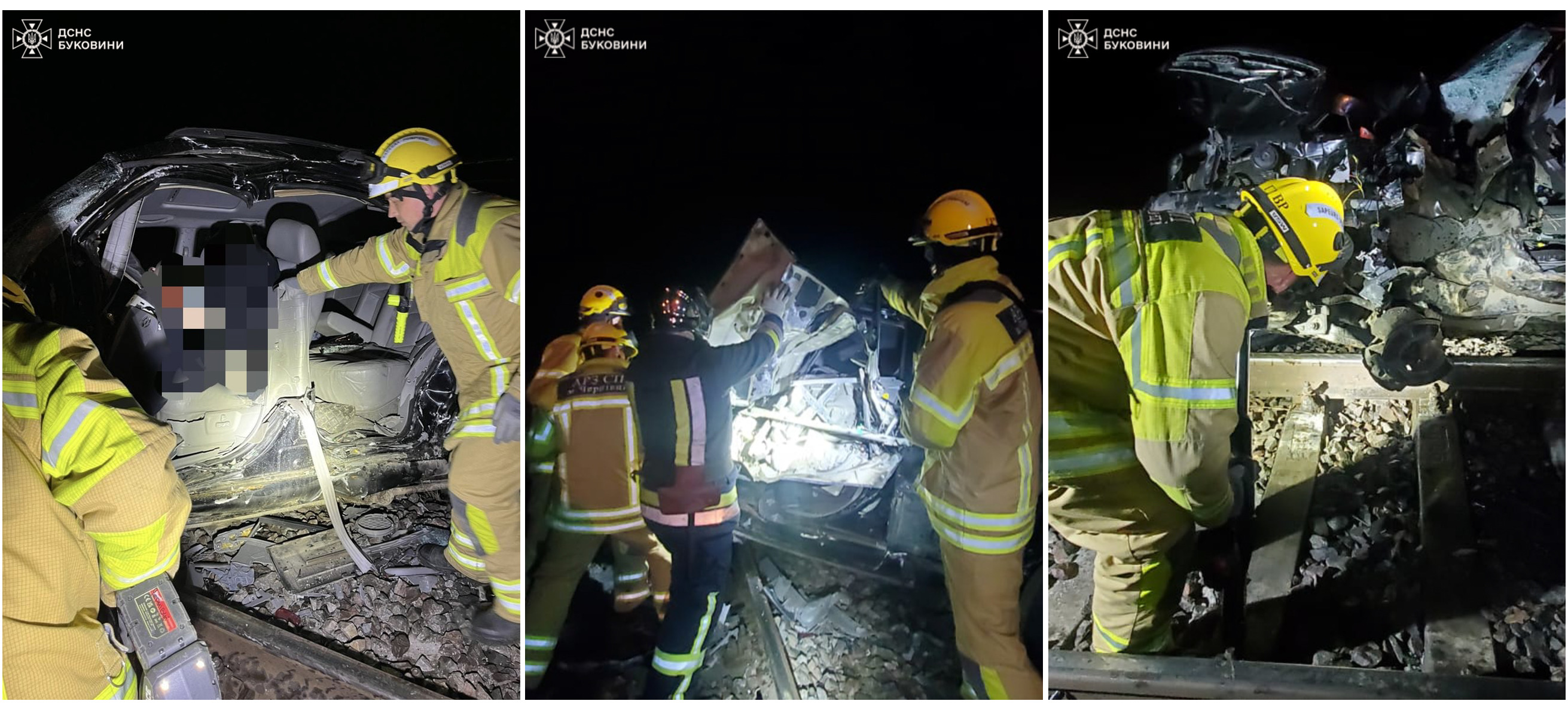 На Буковині на залізничному переїзді тепловоз в'їхав в позашляховик: є загиблий