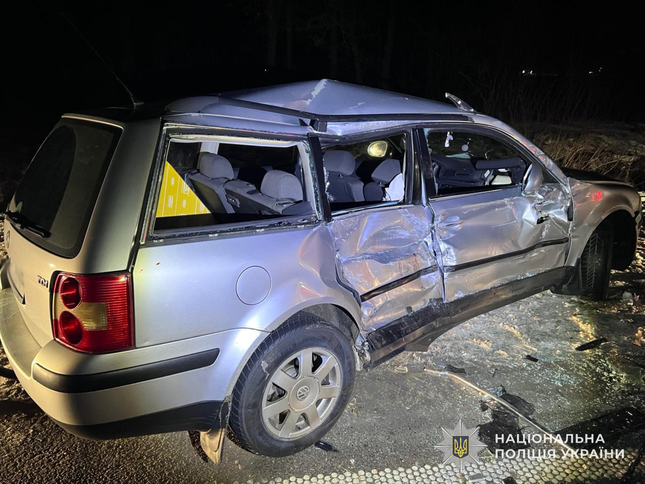 На Львівщині зіткнулись легковик та фура: травмовані чотири людини