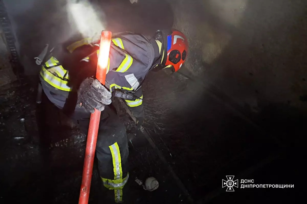 На Днепропетровщине в результате пожара погибли двое мужчин