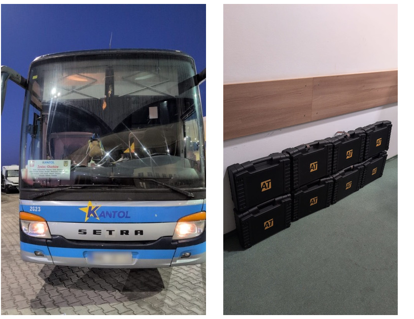 На Львівщині митники знайшли в автобусі обладнання для СТО вартістю 1,6 млн грн